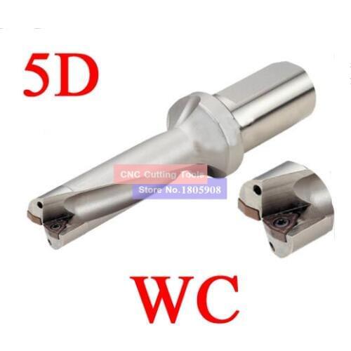 14mm -32mm 5D WC03 WC04 WC05 Drill Type For Wcmt Spmg Insert U Drilling Shallow Hole,indexable insert drills,u drills