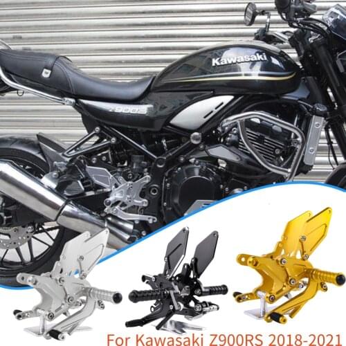 Z900 RS Motorcycle CNC Aluminum Adjustable Rearsets Foot Peg Footrest Footpeg For Kawasaki Z900RS 2018-2021 2018 Motorbike Parts