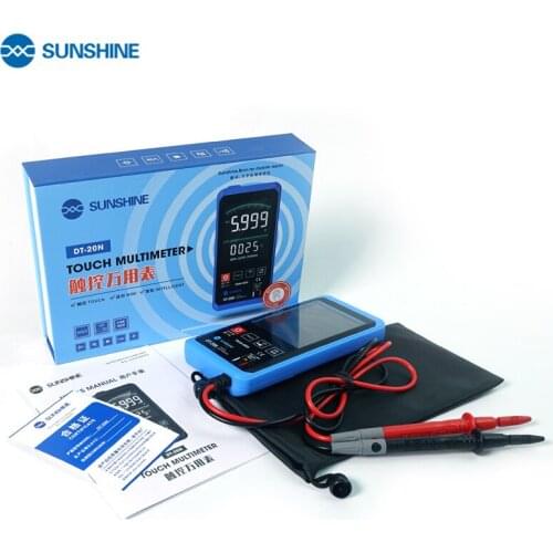Sunshine DT-20N Digital Multimeter With OHM Voltage Amplifier And Diode Voltage Tester To Prevent Double Fuse From Burning Out