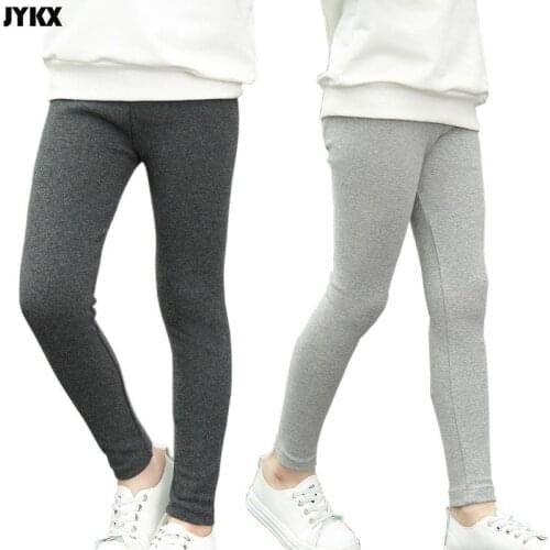 2019 Kids Girl Pants Spring Autumn Candy Color Elastic Pencil Trousers Child Solid Leggings for 2-11Y Children Clothing