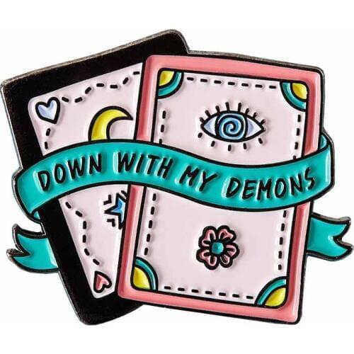 Demons Halloween Enamel Pin