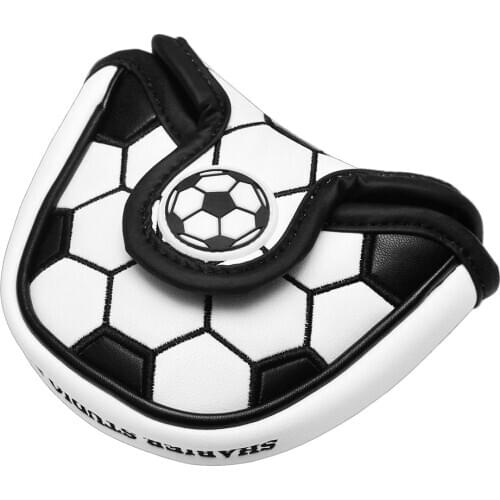 Football Golf Mallet Putter Cover Putt Headcovers