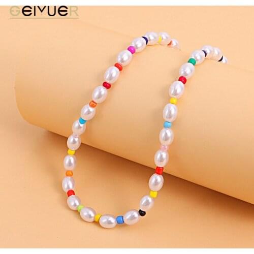 GEIYUER Pearl Necklaces For Women