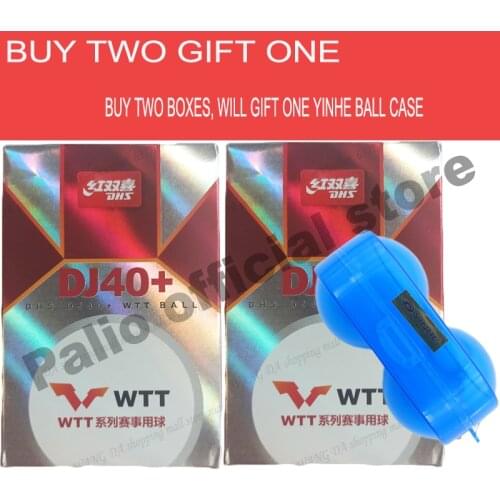 Original DHS DJ40+ 2021 WTT 2020 Tokyo ITTF 2020 BUSAN memory of table tennis ball for table tennis racket ping pong game