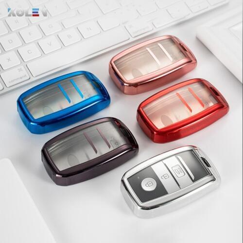 Soft TPU Car Key Case Cover Shell For KIA Rio 3 K2 K3 Ceed Cerato Sportage 4 Picanto K5 Optima Sorento Forte Stinger KX3 KX5 K3S