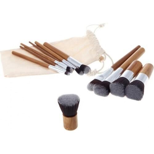 11Pcs Professional Makeup Brushes Set High Quality Make Up Brushes Full Function Studio Synthetic Make-up Tool Kit Maquillaje
