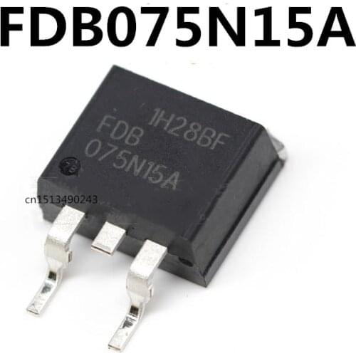 Original New 5PCS/ FDB075N15A TO-263 TO263