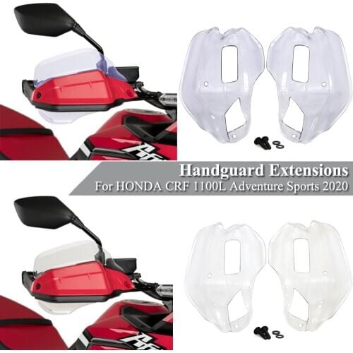 Handguard Extensions For HONDA CRF 1100L CRF 1100 L Africa Twin Adventure Sports CRF1100L Hand Shield Protector Windshield 2020