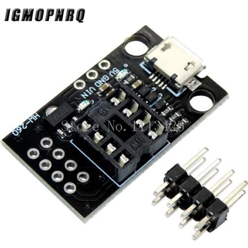 ATtiny13A/ATtiny25 /ATtiny45/ATtiny85 Pluggable Development Programming Bare Board