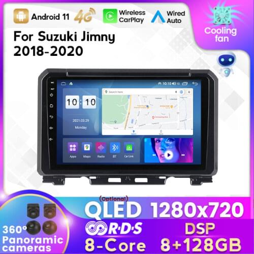 MEKEDE 1280x720 IPS HD Android For Suzuki JIMNY 2019 Car dvd Radio Multimedia Video Player support GPS USB WIFI BT Carplay