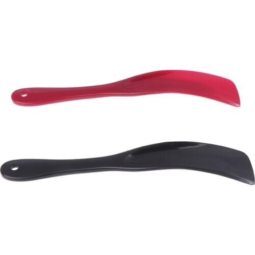 1pc Professional 19cm Shoe Horns Plastic Shoe Horn Spoon Shape Shoehorn Shoe Lifter