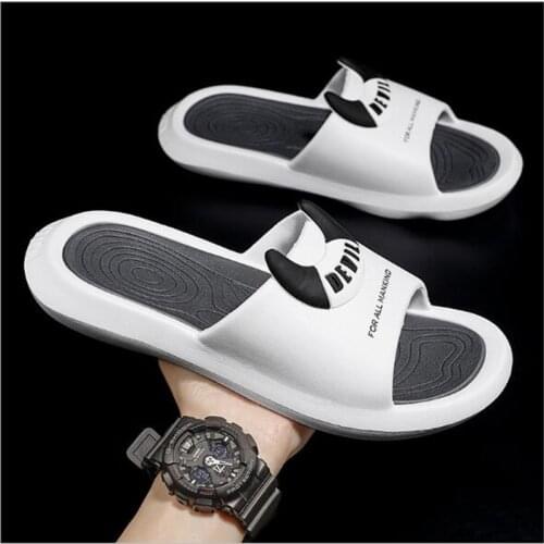 2021 hot Summer Mens sports beach shoes Fashionable thick-soled non-slip Casual home sandals Men women couple sandals slippers