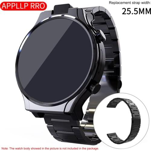 Replacement Wristband Smart Watch Strap Quick-Release Watch Belt Compatible with LOKMAT APPLLP Pro Smart Watch 25.5mm/26mm
