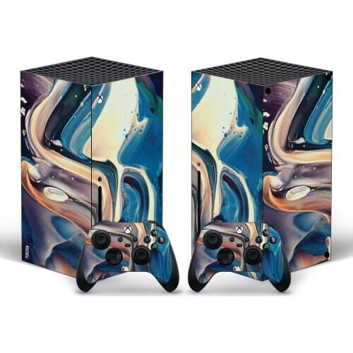 Gorgeous Style Xbox Series X Skin Sticker for Console & 2 Controllers Decal Vinyl Protective Skins Style 8