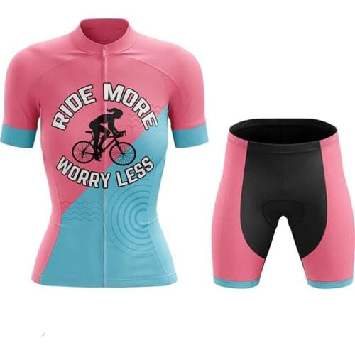 2021 girl womens cycling clothing bike dress cyclist clothes cycling outfit bicycle wear mtb suit lady koszulka rowerowa damska