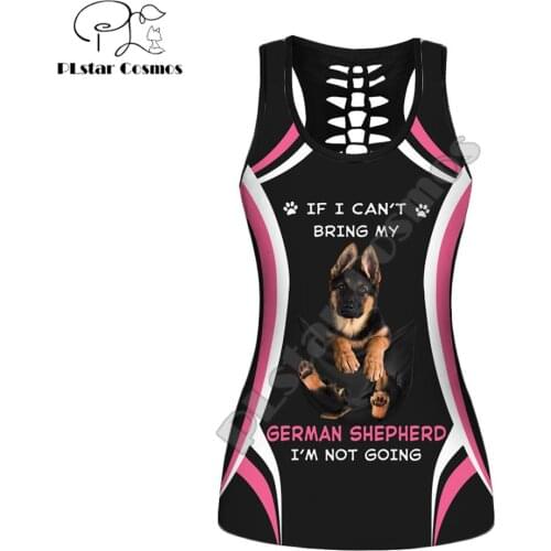 Animal dog/rabbit 3D Printed beach womens summer sexy tank tps Casual HOllow Out vest Women Fashion Casual vest LK-006