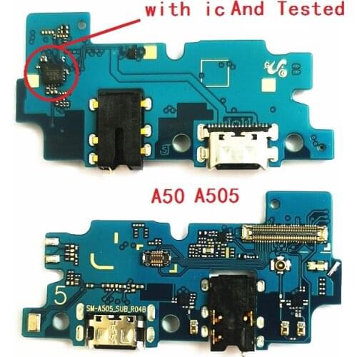 10pcs Charging port For Samsung Galaxy A10 A20 A20E A30 A30S A40 A60 A50 A50S A70 M10 M20 M30 USB Charger Dock Port Flex Cable