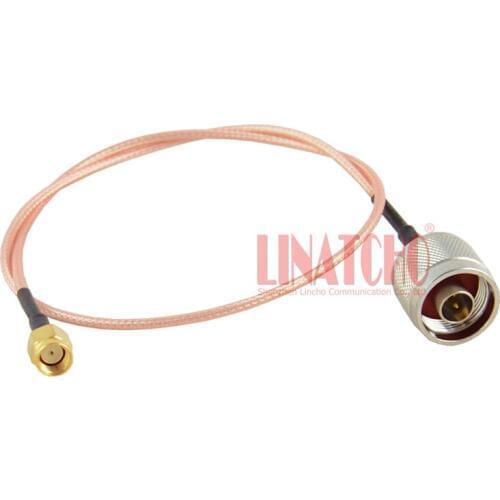 50cm rg316 PR SMA male to N male pigtail cable rg316 wifi antenna cable