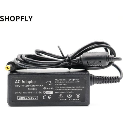 Adapter For Acer W500P W501 W501P For PACKARD BELL ZE7 laptop AC Charger Power supply 19V 2.15A 5.5*1.7mm