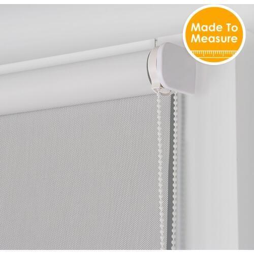 38mm Aluminum tube Suscreen fabric Blackout Roller Blinds Sun Shading For big Windows for room High Quality Customized Size