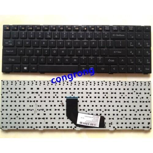 US English for DNS TWC K580S i5 i7 D0 D1 D2 D3 K580N K580C K620C AETWC700010 MP-09R63SU-920 Black with frame
