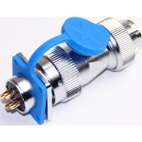 Aviation Plug Socket Connector HA20 2/3/4/5/6/7/8/9/10/12 Pins