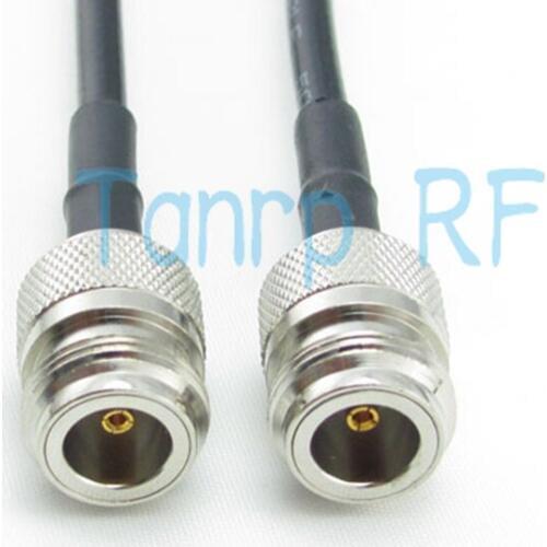 Freeshipping! 50CM 20INCH N female jack to N female jack RF Pigtail coaxial jumper cable RG58 Wholesale Promotion