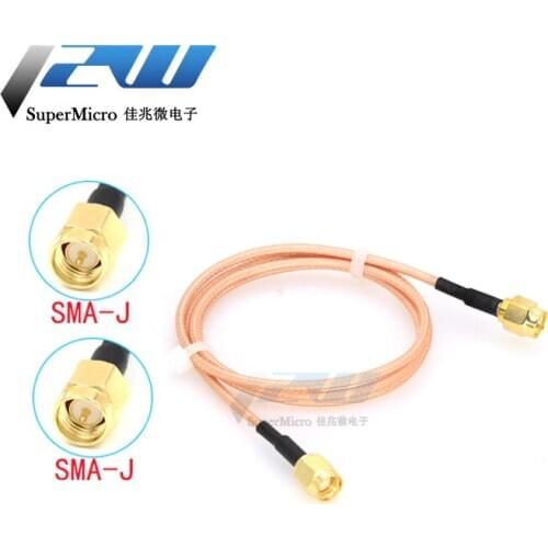 SMA male to SMA male RG316 Pigtail cable 5cm / 10/15/30 / 50cm / 1m SMA male crimp FPV RG316 50 ohm cable SMA