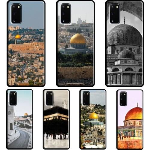 Jerusalem Dome of the Rock Cover For Samsung Galaxy S20 FE S21 Ultra Note 20 Note9 Note10 S8 S9 S10 Plus Phone Case