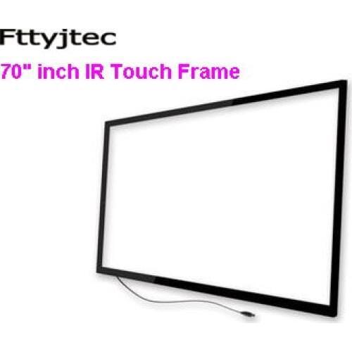 Fttyjtec 70 inch 10 points touch screen multi Infrared IR Touch Frame IR Touch panel for project