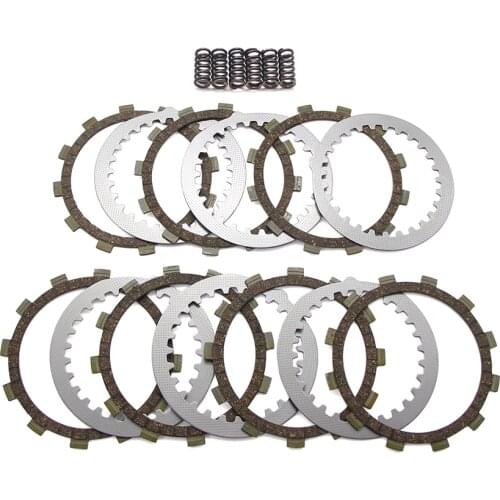 Motorcycle Clutch Friction Disc Plate Kit For Yamaha YFZ350 Banshee 350 YFZ350LE Banshee Limited Edition YFZ350SP SP YFZ350SE