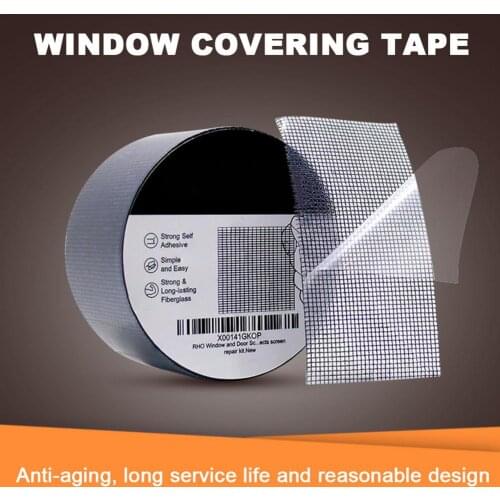 Window Repair Tape Waterproof Strong Adhesive Mosquito Window Net Repair Patch For Home Window Net Repair Accessories Parts