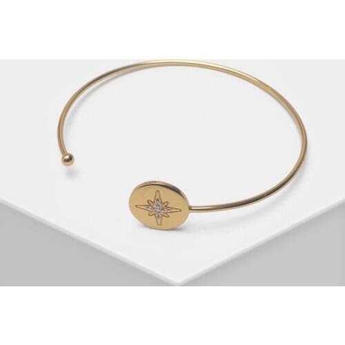 Amorita boutique Cross star awn pattern design fashion elegant temperament bangles