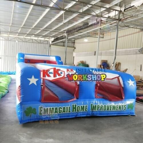 KK Adult and children outdoor sport gamesCustomized bungee runway inflatable bungee run