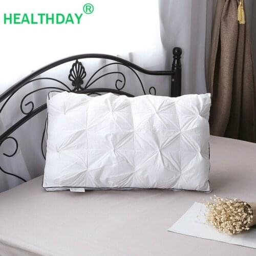 Orthopedics Sleeping Pillow Ergonomic Design 3D Spiral Fiber Slow Rebound Bedding Pillow Christmas Gift Care The Cervical Spine