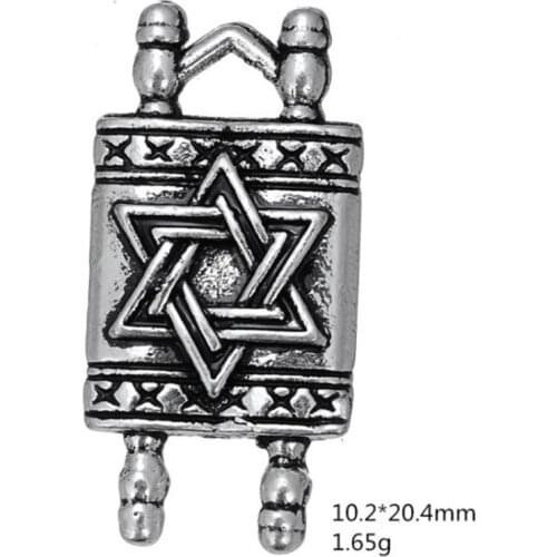 Star of David Charm Pendants Jewelry Making Finding DIY Bracelet Necklace Earring Accessories Handmade Tools 3pcs