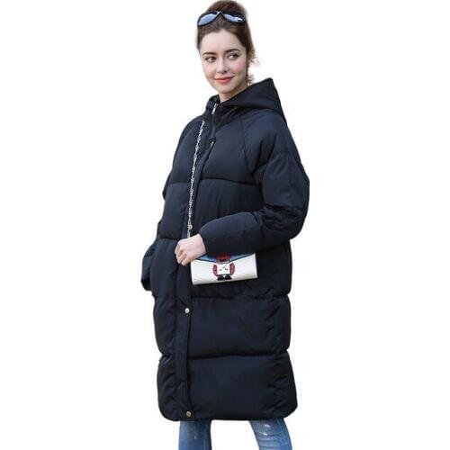 Down Parka Women Coat Long Jacket Windbreaker Womens Parkas Winter Warm Thick Cotton Hooded Jaqueta Outwear Female 2020