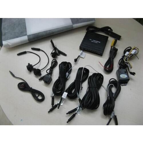 Universal 360 Degree bird View Car DVR Record with Monitor System Panoramic View, All round rear View Camera system for all car