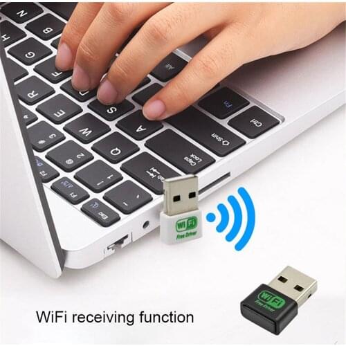2.4G USB WiFi Adapter Free Driver 150Mbps Wi-Fi Dongle For PC Computer USB Ethernet Network Card Antena Wi Fi Receiver
