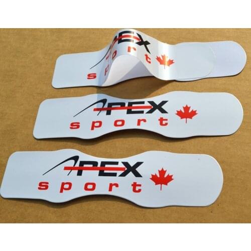 Custom vinyl stickers PVC decals with your logo for cars boats helmets surf boards metal plastic