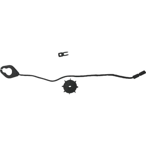 Interior Rear Parcel Shelf String Satin black Holding Strap Fixing strap for VW Tiguan OE:5N0863447 5N0 863 447