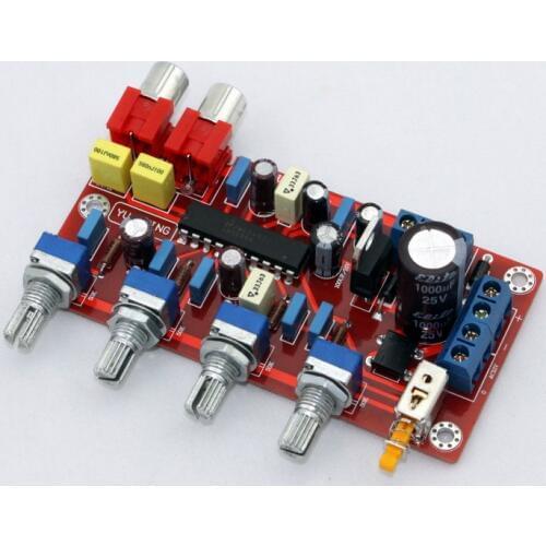 High Quality LM1036 Tone Board Preamp Board Volume Treble Bass Amplifie Hot Sale Easy To Install