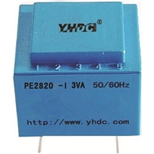 PE2820-I Power 3VA 110V/2*24V Expory resign encapsulated safety isolating transformer PCB Welding transformer power transformer
