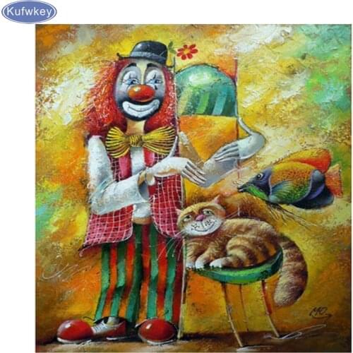 5D DIY Diamond Painting Abstract Cartoon Funny,diamond Embroidery Stitch Cross Rhinestone diamond Mosaic 3d Painting Home Decor
