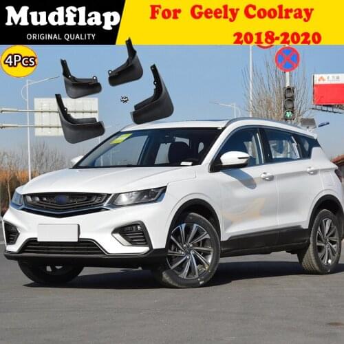 Mudflaps For Geely Coolray Mudguards Accessories Mud Flaps Splash Guards Cover Fender Additional Parts Front Rear 2020 2019 2018