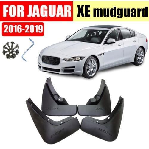 FOR JAGUAR XE mudflaps Fender XE Mudguards Mud flap splash Guard Fenders Mudguard car accessories Front Rear 4 pcs 2016-2019
