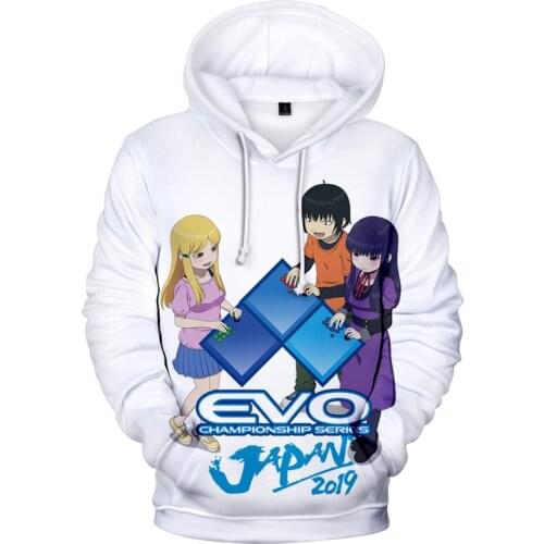 Personality 3D Anime High Masrks Girl Hoodies Hip Hop Boys/girls Hoodie The Game Is Girl Long Sleeve Fashion Children Pullovers