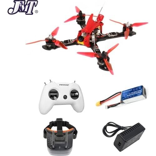 JMT DIY FPV OWL215 Carbon Fiber Frame VTX5840 Flysky FS-i6/ LiteRadio Transmitter w/D16 Receiver BNF Racing Drone Multirotor