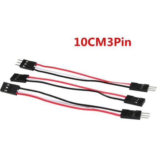 50pcs/lot 10CM 3PIN Bread Board Wires Jump Wire Cable Male to Male Male to Female Female to Female Flexible Jumper Wires AWG26