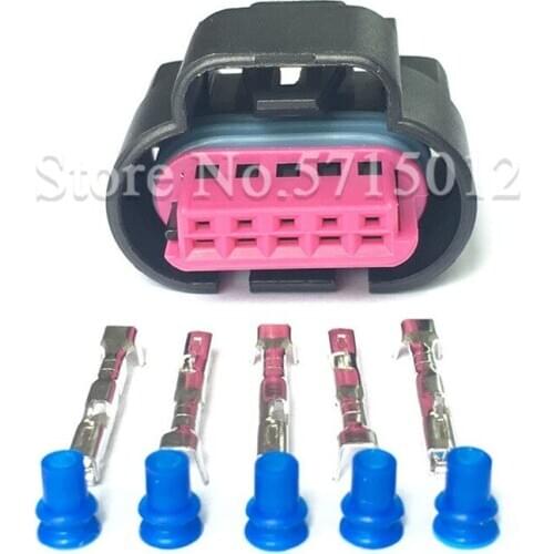 5 Hole 15305554 15306113 LS2 GTO Mass Air Flow Connector Waterproof MAF Meter Plug For 2JZ-GTE Toyota Lexus